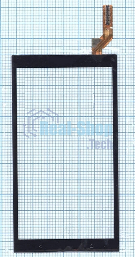 Сенсорное стекло (тачскрин) для HTC Desire 700, черное