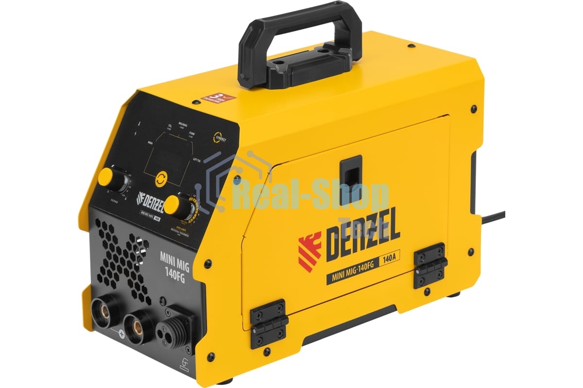 Аппарат инвертор. полуавтомат. сварки Denzel Mini MIG-140FG, 140 А, ПВ 60%