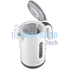 Чайник электрический Polaris PWK 1220C Water Way Pro 1.2л. 2200Вт белый корпус: пластик (PWK 1220C)