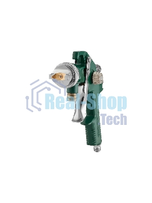 Пневматический краскопульт KRAFTOOL AirKraft, HVLP, с нижним бачком, 1,4мм