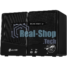 Акустическая система Oklick OK-126 2.0 черный 6Вт