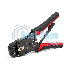 Кримпер многофункциональный с 3 встроенными модулями для обжима RJ-45, RJ-12, RJ-11 HT-200R