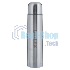 Термос Diolex DX-1000-B 1000 мл, с узкимгорлом, в чехле, нержавеющая сталь