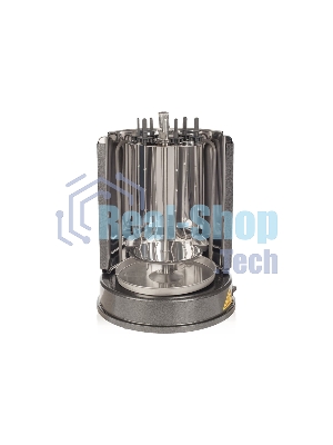 Шашлычница электрическая Kitfort KT-1404, 1400Вт серебристый