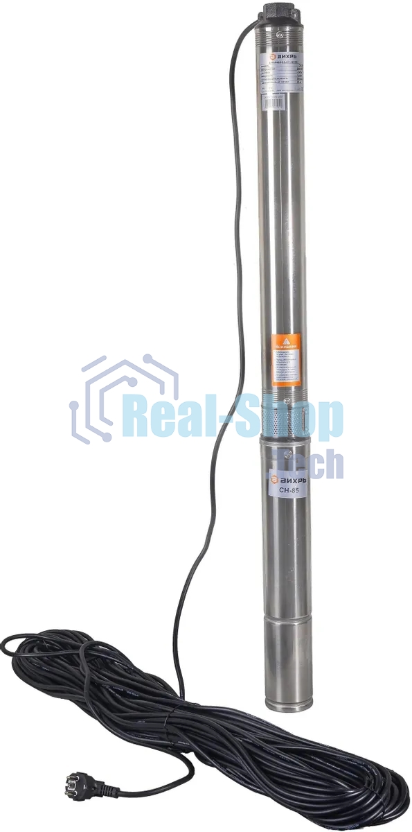 Скважинный насос Вихрь СН-85 (d.75 мм, кабель 50м) 68/3/27