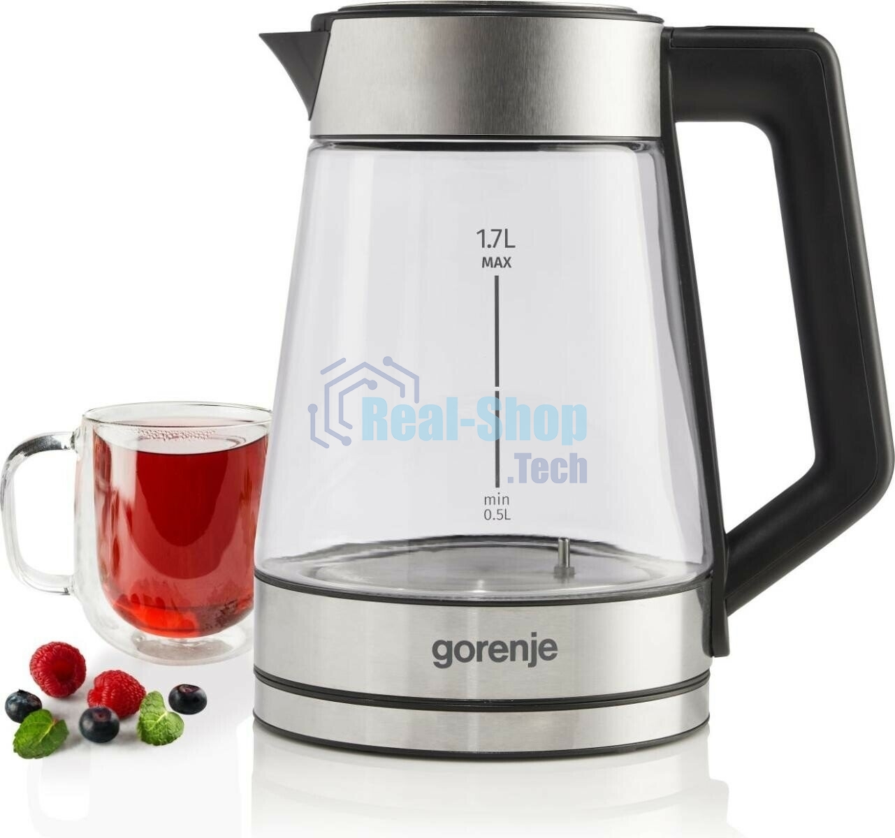 Чайник электрический Gorenje K17TRGT 743968 GLASS