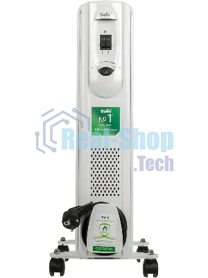 Обогреватель масляный Ballu Comfort BOH/CM-09WDN (9 секций) белый, 2000 Вт, 25 м2, термостат