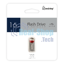 Флешка USB Smartbuy R/W (SB016 GbMC8) UFD 2.0 016 Gb,MC8 Metal красный