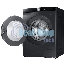 Стиральная машина Samsung WW90DG6U34LBLP черный, загрузка фронтальная 9 кг, 1400 об/мин., класс: A