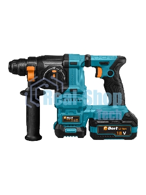 Перфоратор Bort BHD-20Li-SR, SDS-plus, 18 В, 2.2 Дж, от аккумулятора