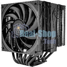 Устройство охлаждения (кулер) Thermalright Royal Knight 120 Soc-AM5/AM4/1200/1700/1851 черный 4-pin 28.4dB Al+Cu Ret (RK120-BL)