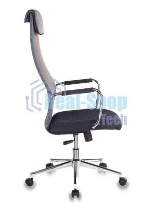 Кресло Бюрократ KB-9N/DG/TW-12 TW-01 TW-11 серый, сетка