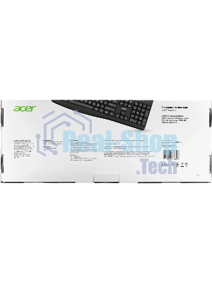 Клавиатура проводная Acer OKW301 (ZL.KBDCC.01A), USB, черный