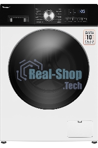 Стирально-сушильная машина Weissgauff WMD 6160 D белый, загрузка фронтальная 8 кг, 1200 об/мин, класс А+++