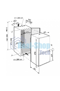 Холодильник Liebherr Pure ICSf 5103-22 001 белый двухкамерный 182/80л морозилка снизу, ручное