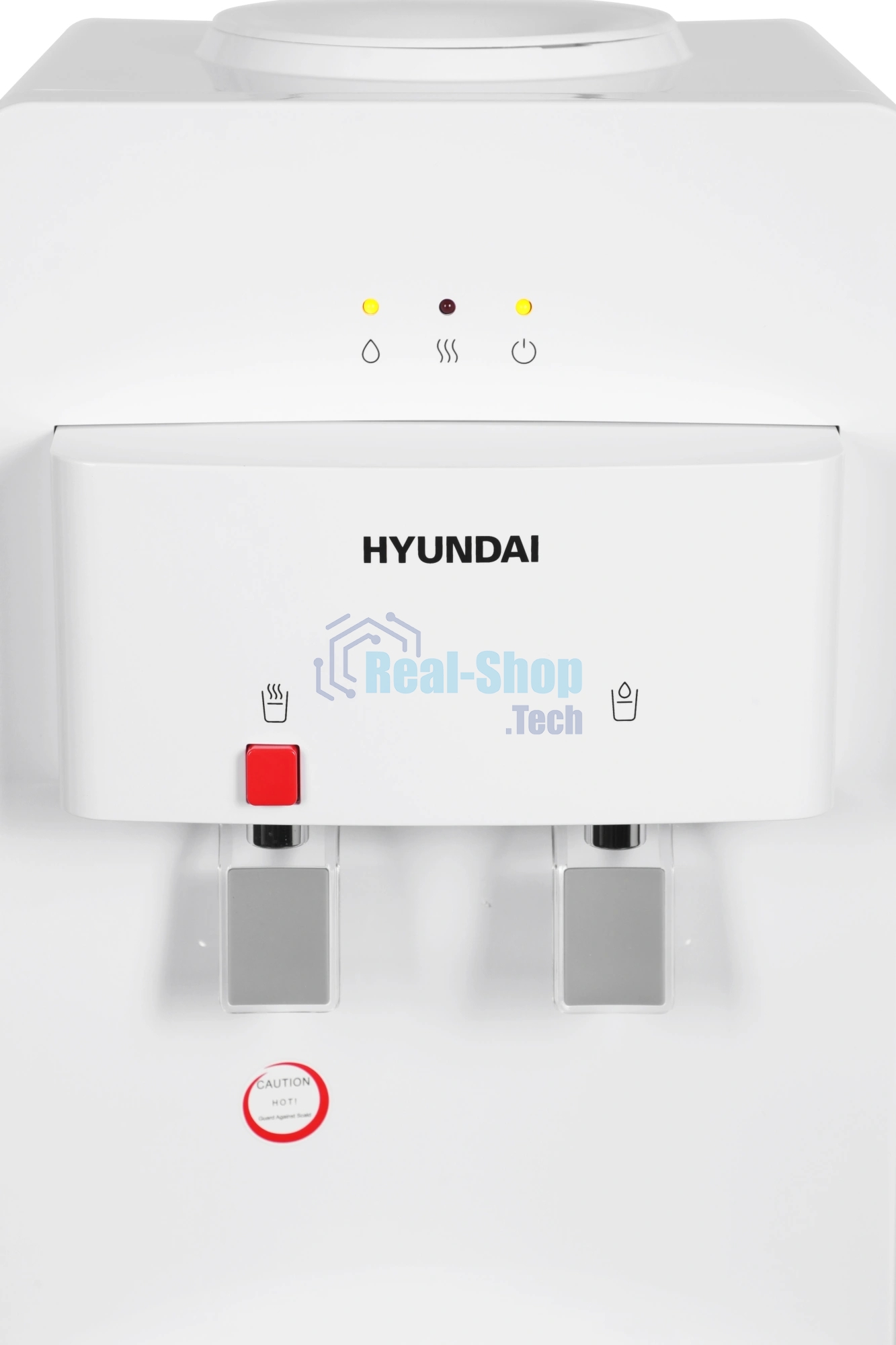 Кулер Hyundai H-WD1320F напольный белый