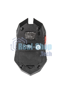 Мышь беспроводная Nakatomi MRON-08U черный, 1600 dpi, радиоканал, USB, кнопки - 6