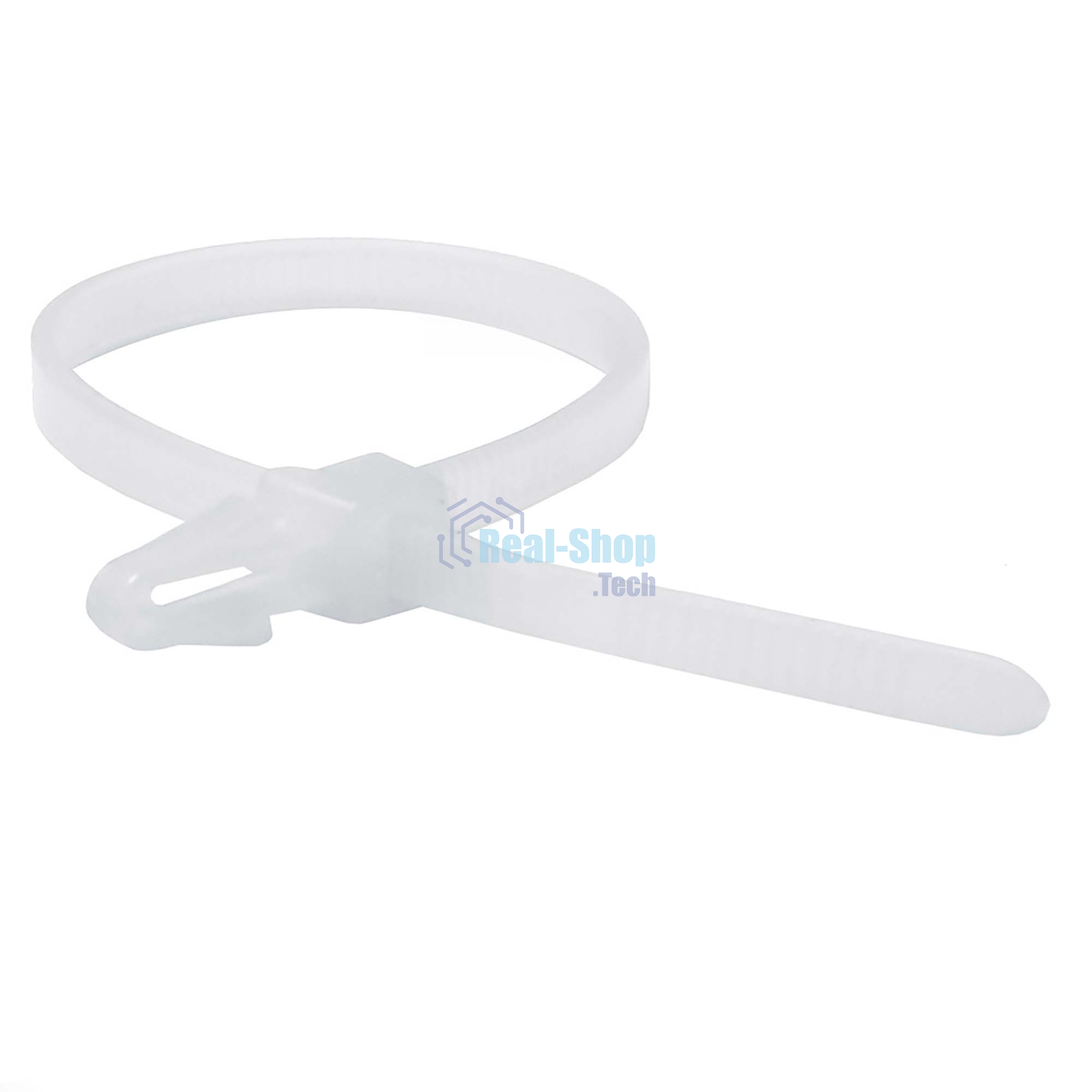 Хомут кабельный DKC 252155SR-M 3.6х150 полиамид белый с осн. (уп.100 шт)