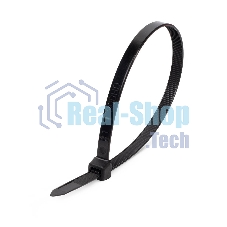 Нейлоновые стяжки Fortisflex КСС 3х100 черный 100 штук