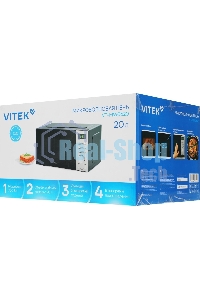 Микроволновая печь Vitek VT-MW0620 20л. 700Вт черный/серебристый