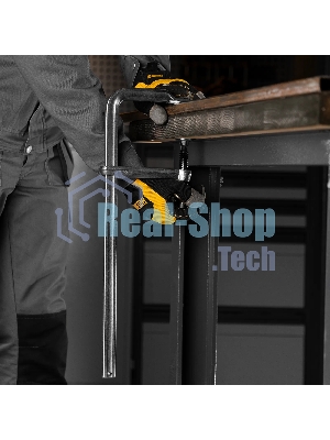 Струбцина Denzel F-образная, 100x400 мм, кованая