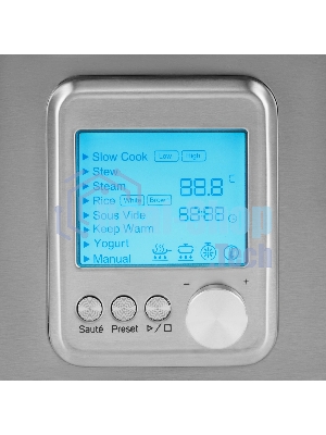 Мультиварка Rondell RDE-MC608 6л 1250Вт серебристый/серый