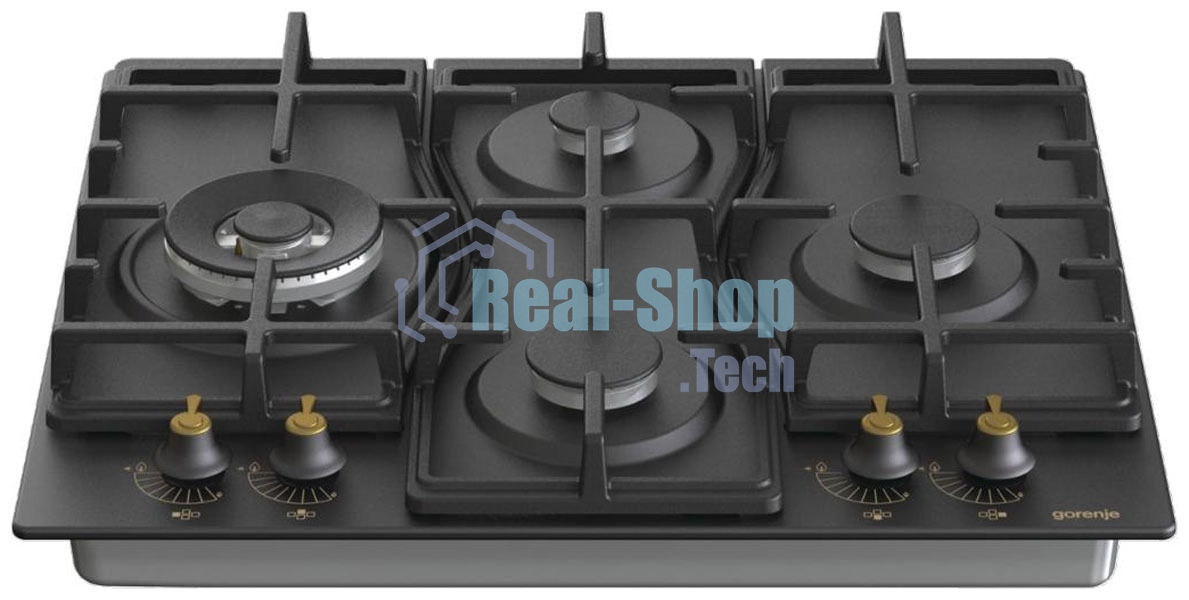 Газовая варочная панель Gorenje GW6D42CLB черный