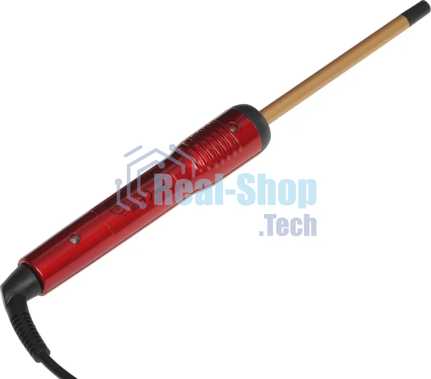 Щипцы для завивки волос Sinbo SHD 7077 красный/золотистый, 10 мм, 200 °C, 1 режим