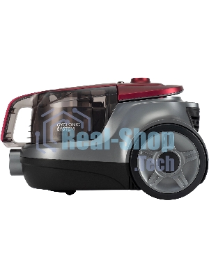 Пылесос Vitek VT-CV3113 красный/серый, 450/2200 Вт, уборка сухая, пылесборник контейнер 2 л