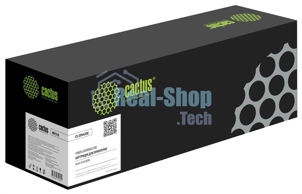 Картридж лазерный Cactus CS-SP6430E 407510 черный (10000 стр.) для Ricoh Aficio SP 6430DN