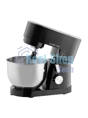 Миксер Galaxy Line GL 2236, черный, планетарный, 1600 Вт, 6 скоростей, импульсный режим