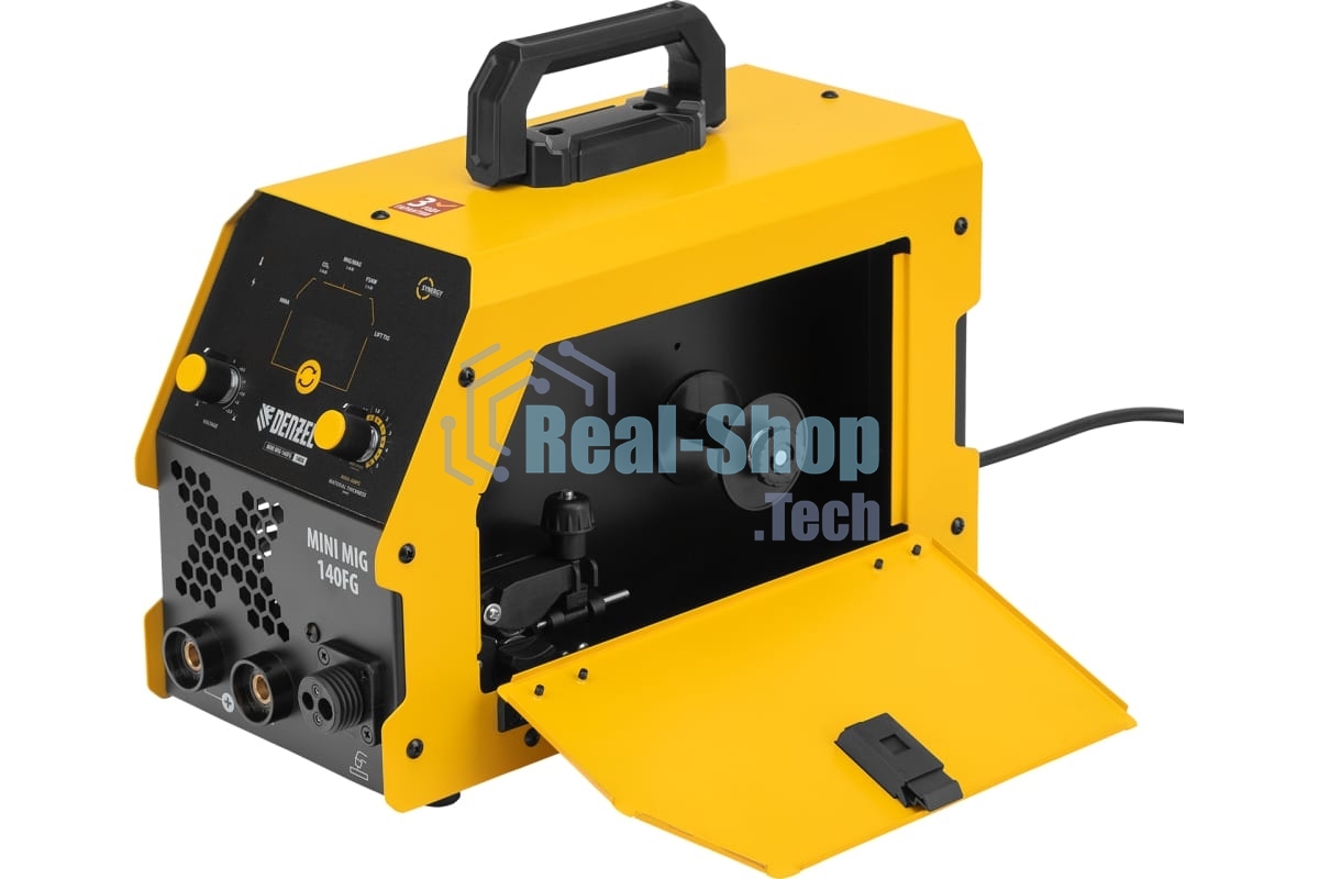Аппарат инвертор. полуавтомат. сварки Denzel Mini MIG-140FG, 140 А, ПВ 60%