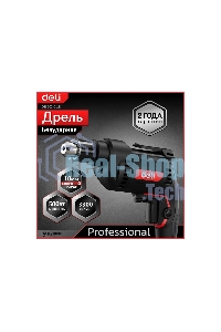Дрель Deli DE-DZ10-2E, 500 Вт, сетевая, безударная