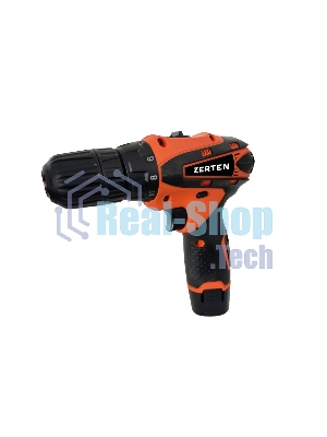 Дрель-шуруповерт аккумуляторная Zerten AS-12V 222, Аккумуляторная, 12В, 1 АКБ, без кейса