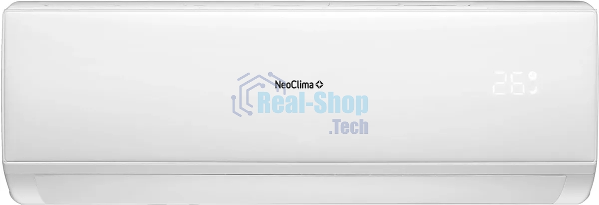 Кондиционер сплит-система настенного типа NeoClima NS/NU-HAL12F 12000 BTU, 35 м², 31/42 дБ, охлаждение, обогрев, осушение, белый (2 коробки)