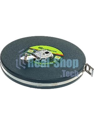 Рулетка Сибртех геодезическая 50 мх13мм закрытый корпус фиберглассовая лента