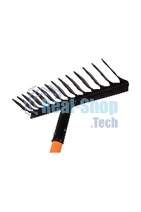 Грабли витые ВИХРЬ 14 зубьев, сталь, с фиберглассовым черенком 73/7/1/12