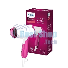Фен Philips BHD003/00 1400Вт, розовый/белый