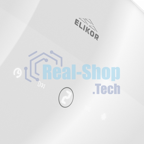 Вытяжка каминная Elikor Wave WH 50 белый, 50 см, 750 куб. м/ч, 56 дБ