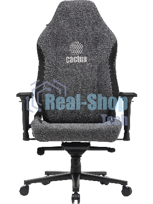 Кресло Cactus CS-CHR-MAG-GY серый, экокожа