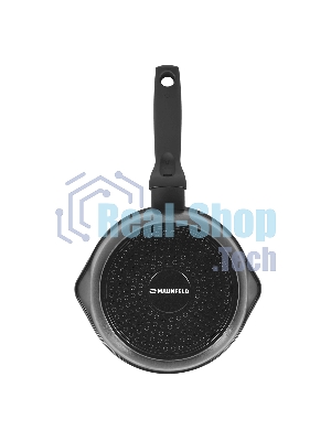 Ковш Maunfeld OSVALD MF15SVLD15SP универсальный из литого алюминия со стеклянной крышкой, 1,5 л