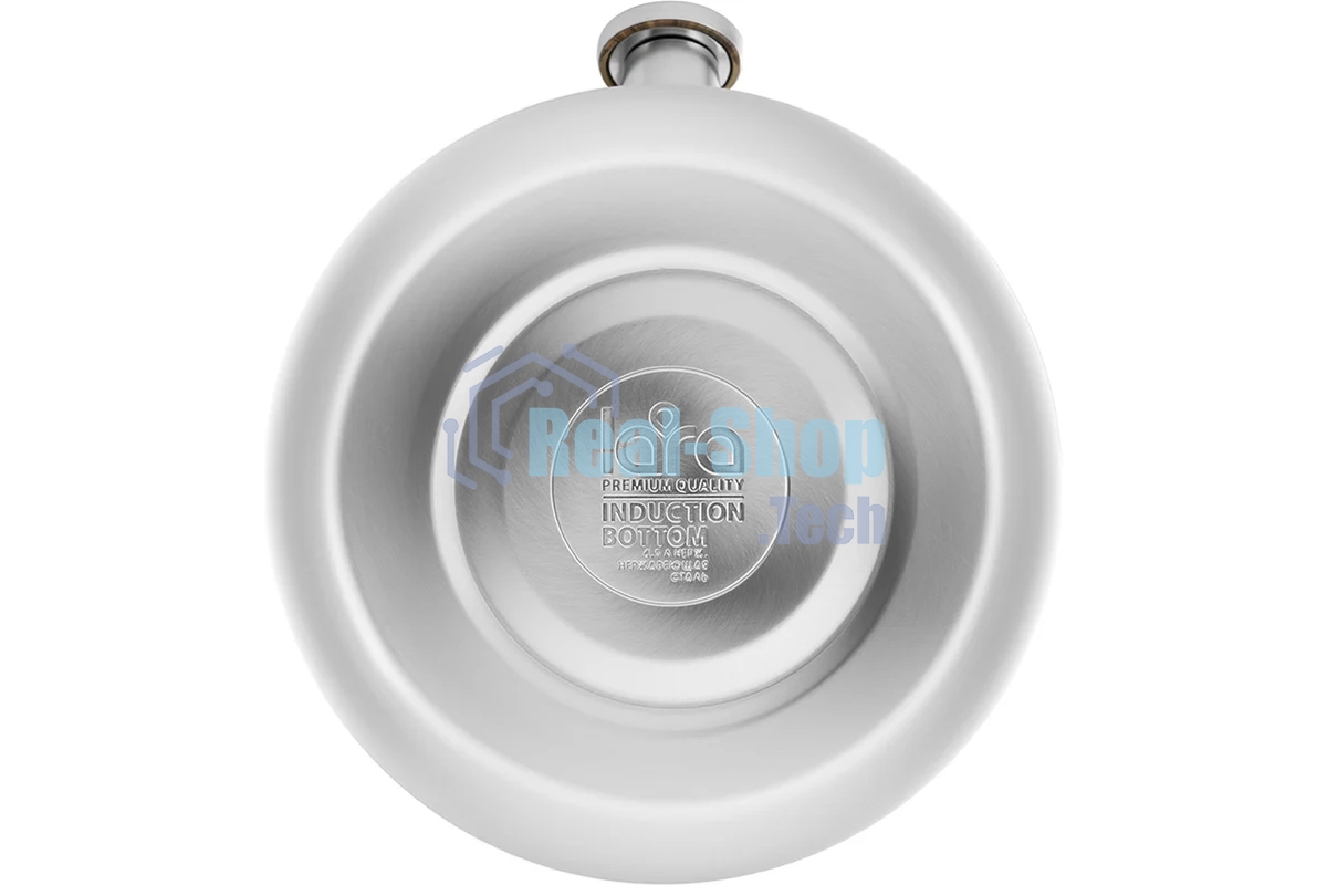 Чайник для плиты Lara LR00-82 4.5 л индукционное дно, свисток с кноп. механизмом, ручка нейлон