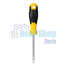 Отвертка шлицевая Deli DL6351001 5х100мм Материал: CR-V. Двухкомпонентная ручка. Хромированная