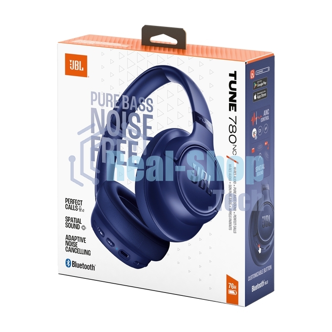 Наушники JBL Tune 780NC, blue