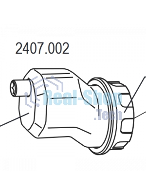 Эксцентриковая насадка ИНТЕРСКОЛ для КомбиМАКС 2407.002