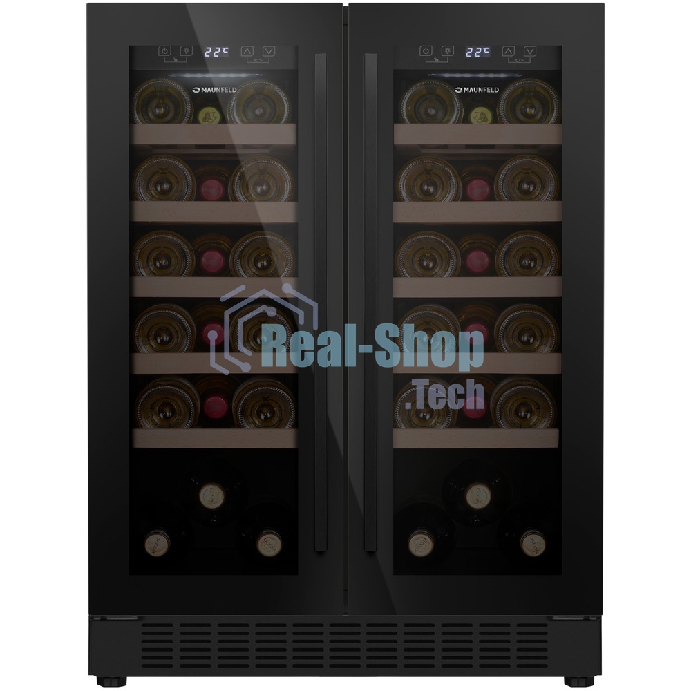Винный шкаф встраиваемый Maunfeld MBWC-112S40
