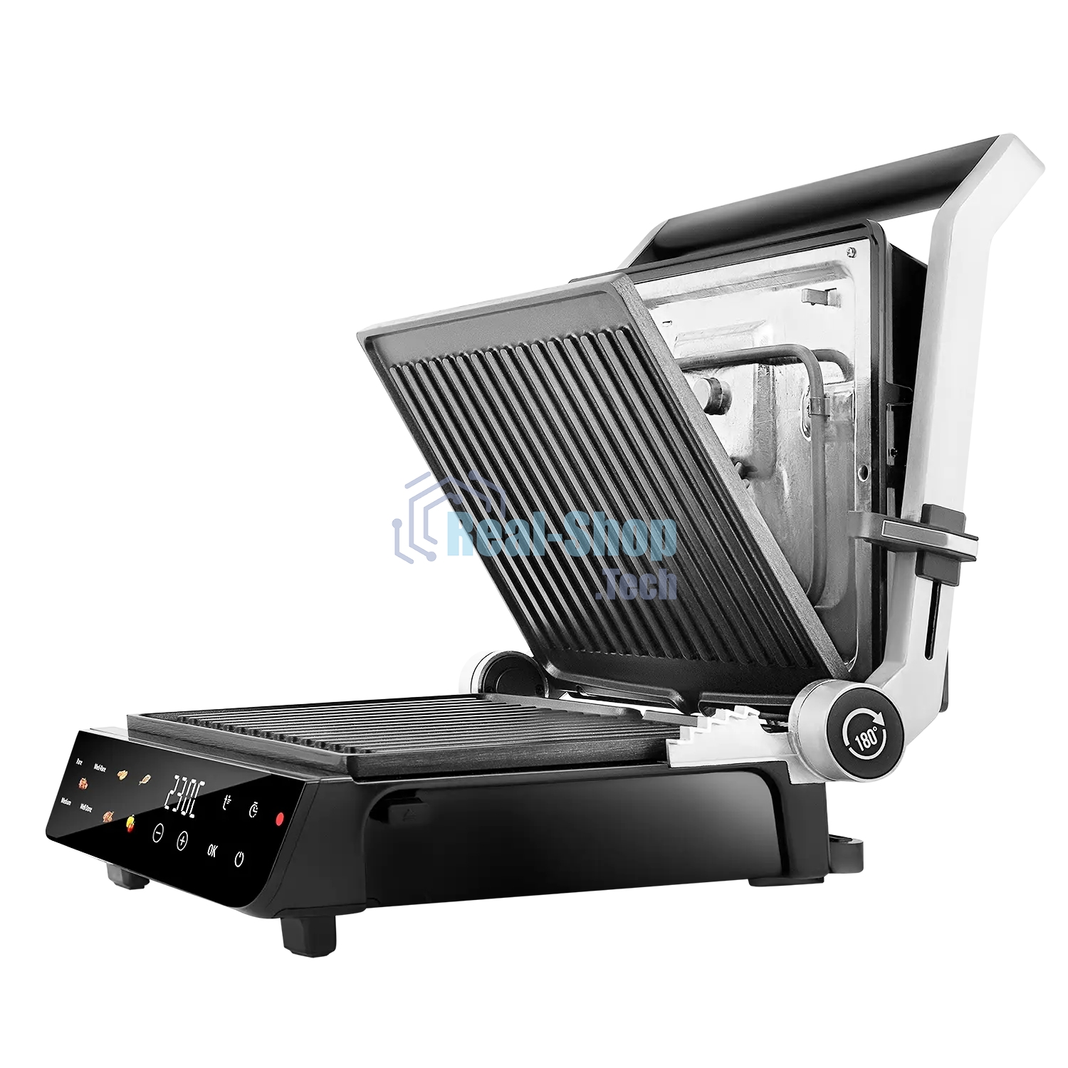 Электрогриль Red Solution G830D 2000Вт черный