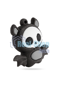 Флешка USB Smartbuy Wild Bat (SB32GbBat), 32Gb, USB 2.0, R/W 25/15, черный/серый/белый