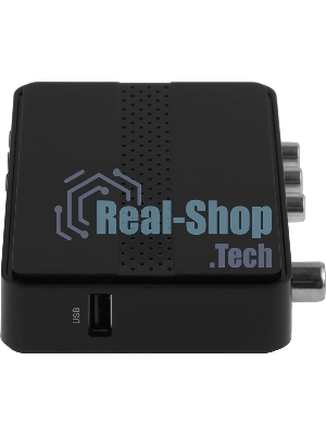 Приставка для цифрового ТВ Cadena CDT-2291SB черный, DVB-T2, DVB-T, HDMI, USB 2.0
