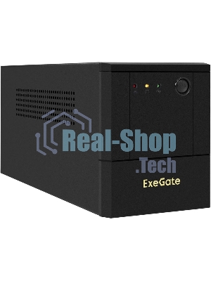 Источник бесперебойного питания ExeGate Power NB-2000.LED.AVR.4SH / 2000 ВА / 1200 Вт / 4 x CEE 7 (евророзетка)